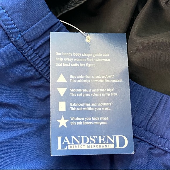 Lands' End Blue Board Shorts - Picture 12 of 13